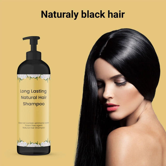 Japanese Long Lasting Natural Hair Dye Shampoo (Buy 1 Get 1 Free)